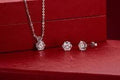51. Diamond Necklace/Earing Sets