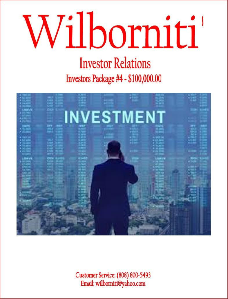 117. Wilborniti Investors Package #1