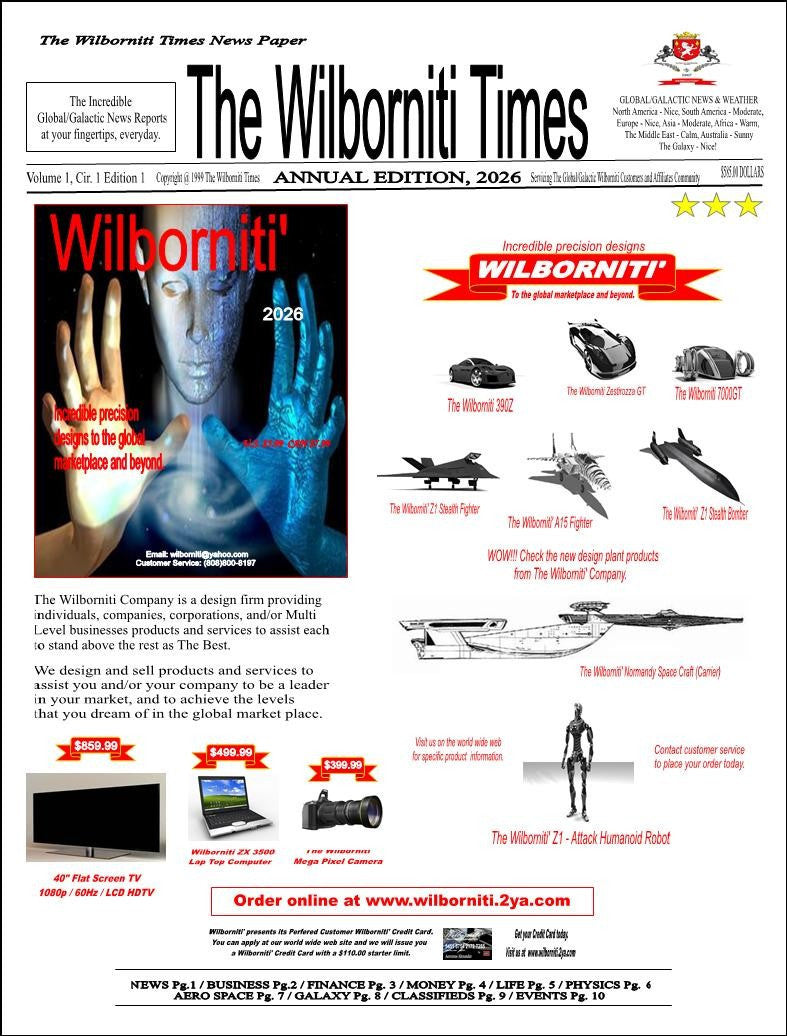 4. The Wilborniti Company Annual News Paper 2026